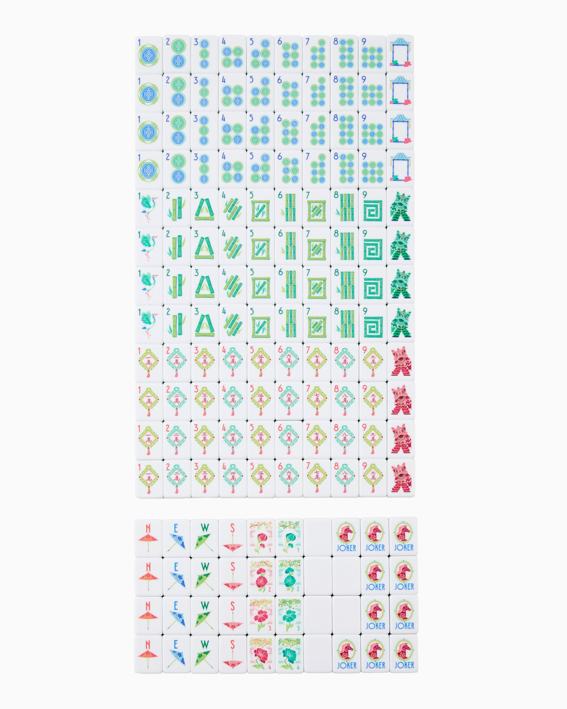 Pippa Oh My Mahjong Tiles